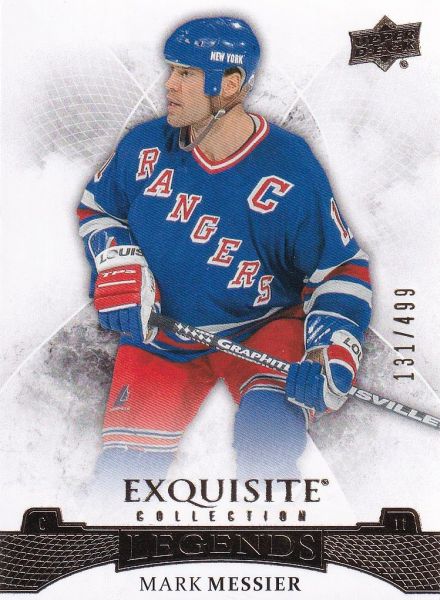 insert karta MARK MESSIER 15-16 Exquisite Legends /499